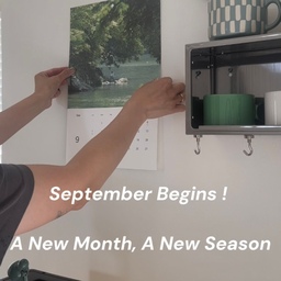 Turning the page to September — a gentle reminder that new beginnings can be simple and beautiful 🤎
#fallswitch #summertofall #seasonaldesign
#calender #ikea #ikeacup #poster #fallposter #fallinterior 