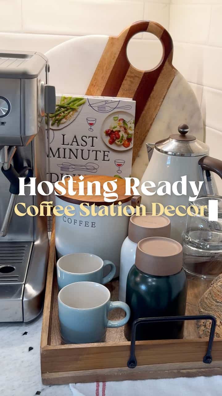 Hosting Ready! Coffee station decor with some budget-friendly items✨

#homeaccents #homeaccesories #budget #hometips #homedecor #coffeestation #homecafe #coffee #hosting #brunchparty