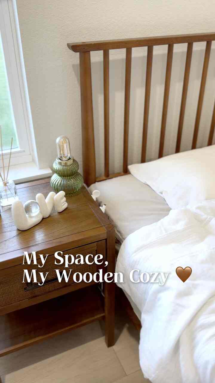 My space, My wooden cozy 🤎
Wood details are my Must-Have from furniture to tiny accents, they make my space feel warm and totally Me ✨

#myspacemystyle #homewithpersonality #howyouhome #houseinspo #roominspo #myhomestyle #homedetails #cozycorners #decorlove #interiorinspo #styledspace #athomevibes #homestylingideas #simpledecor #affordabledecor #woodendecor #wooddetails #woodfurniture #woodvibes #cozywood #warmwoodinterior #woodaccent #woodhome #woodinteriors