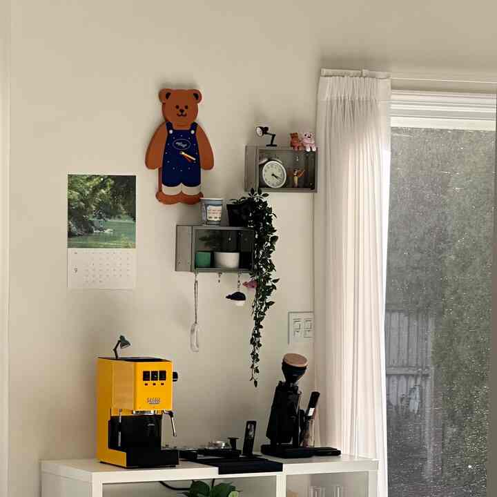 My home cafe where the sunlight pours in, filling every corner with warmth. A little space that feels calm and cozy, perfect for slow mornings and quiet coffee moments ✨

#beforeandafter #homedecoronabudget #affordabledesign #homecafe #cafe #coffee #espress #homecafezone #simple 