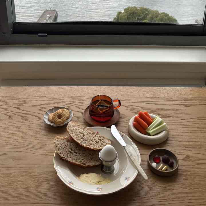 brought copenhagen home #breakfast #cozy #meal