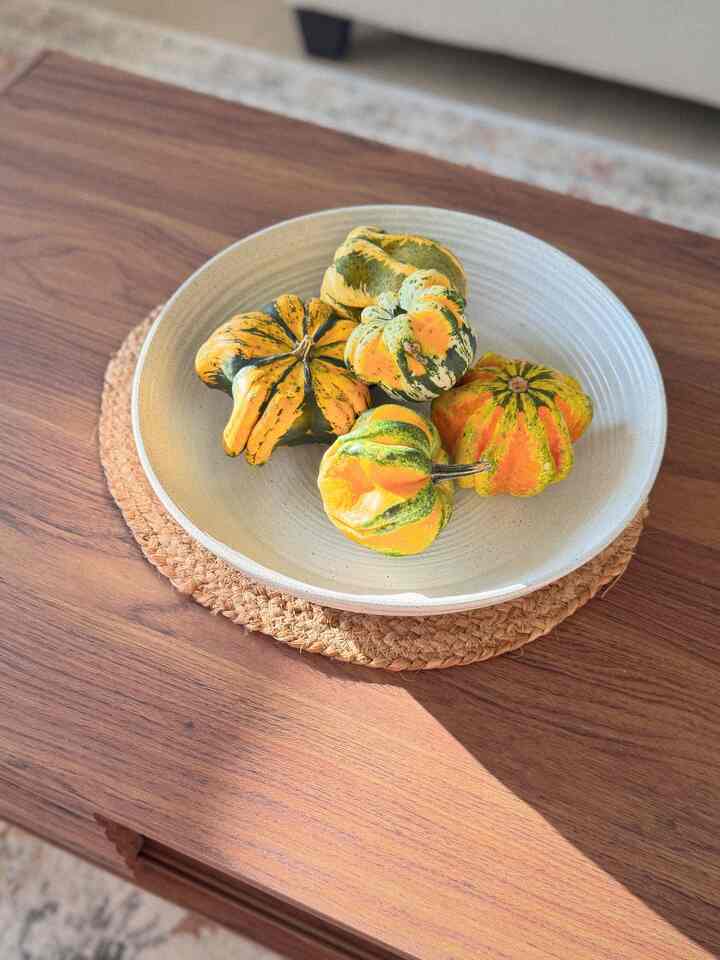 These are real pumpkins, so surreal! How gorgeous are they 🎃

#fallharvest #falldecoration #pumpkin #fallvibes #falldecor #autumnvibe #cozydecor #livingroom #livingroomdecor #decoridea 