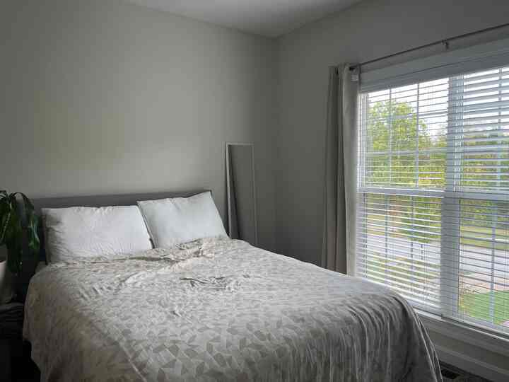 the guest bedroom #guestbedroom #bedroom #bed #duvetcover #minimal #minimalroom 