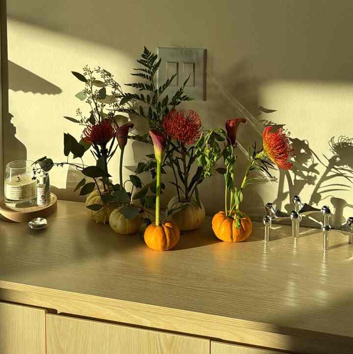 fall ikebana ideas #fall #ikebana #hosting