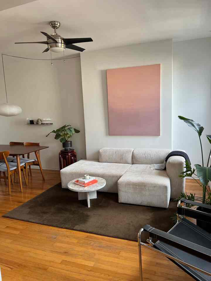 earthy, minimal, soft feminine vibes #apartmentdecor #apartmentinspo #livingroom