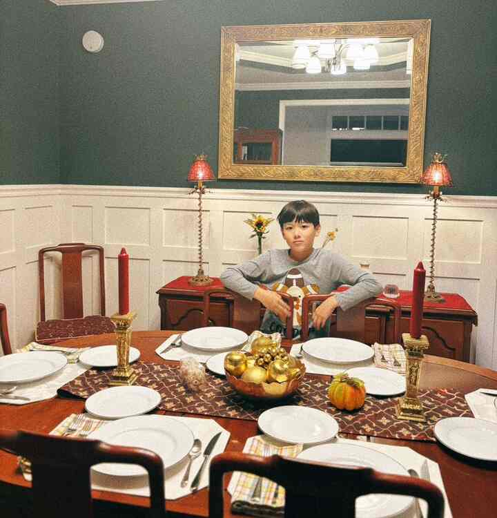 When it comes to special occasions or holidays, we set the table in the dining room. We don’t use this space very often, but it holds so much history and time for us. It’s the perfect place for Thanksgiving.

#holidayhosting #gatherandglow #friendsgiving #thanksgivingdecor #cozyhome #autumndefor #farmhouse #cottage