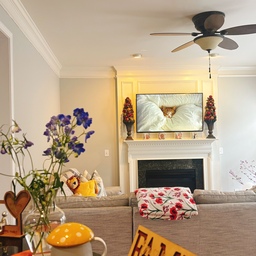 Just a small moment in my day with some calm piano music gives me the energy I need to keep going.
Any moms relate to this feeling?
#cozyhome #livingroom #minimalism #fireplace #autumndecor #falldecor #livingroomdecor