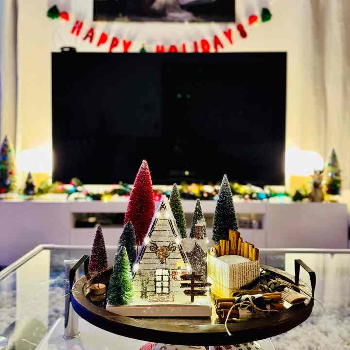 Our coffee table finally feels complete thanks to this beautiful “Scented Cinnamon Candle & Decor Set” gifted by @ohousetoday 🤎✨

It’s the perfect little moment of cozy — the warm cinnamon scent and the rustic details fit our Christmas cabin theme so effortlessly. Couldn’t have asked for a sweeter finishing touch for this space!

#WelcomeChallenge #OhouseHoliday #OhouseGlow #CozyHome #OhouseCozy #OhouseStyling  #moodlighting #cozycorners #glowseason #homeinspiration #centerpiece #coffeetable #livingroom #livingroomdecoration #cozy #cozyhome #cozydecor #candle #christmas #winter #christmasdecor #homedecor #interior #크리스마스 