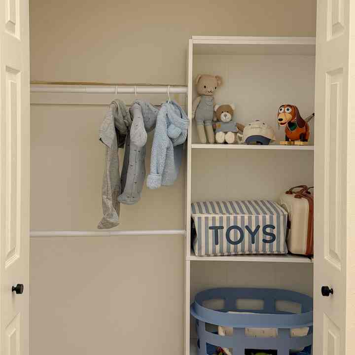 Little one is on the way - 🩵 #nursery #nurserydecor #nurserycloset