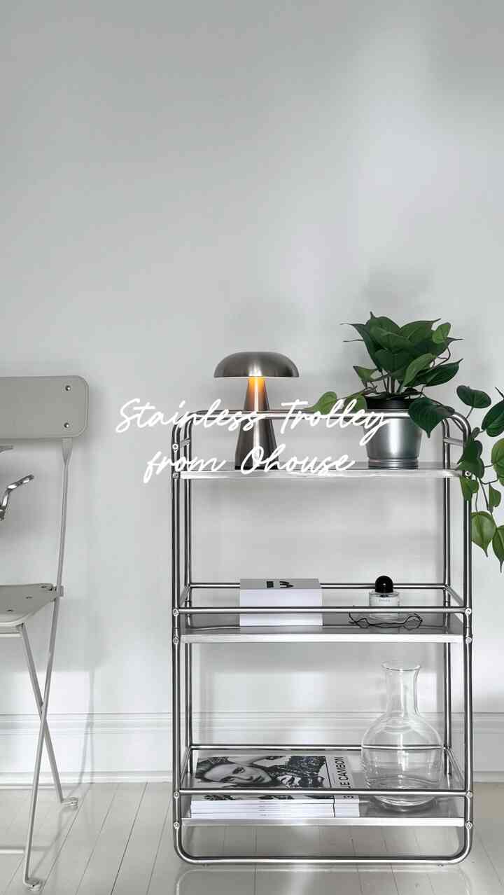 Finding warmth in cold metals. I’ve kept my interior simple, letting the silver textures speak for themselves. This trolley from Ohouse has quickly become the centerpiece of my home—a perfect balance of function and form 🖤 

#CozyHome #OhouseReset 
#Ohouseglow #Ohousecleanse
#NewYearReset #OhouseLight
#homegratitude #cozyvibes #ohouselight
