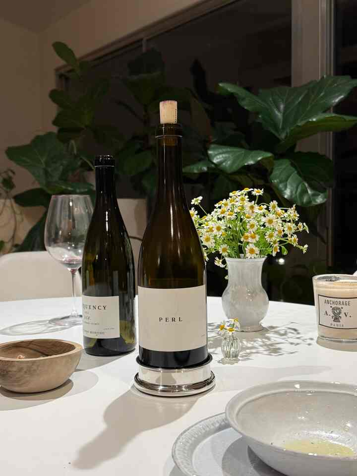 Wine table #tabledecor #diningroom #diningroomtable