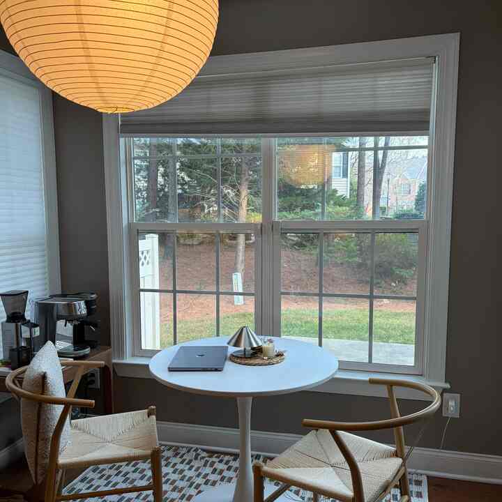 Waiting to see spring bloom through this window❣️

#ohouseglow #ohousecozy #cozy #nook #minimal #lamp #ohouselight 