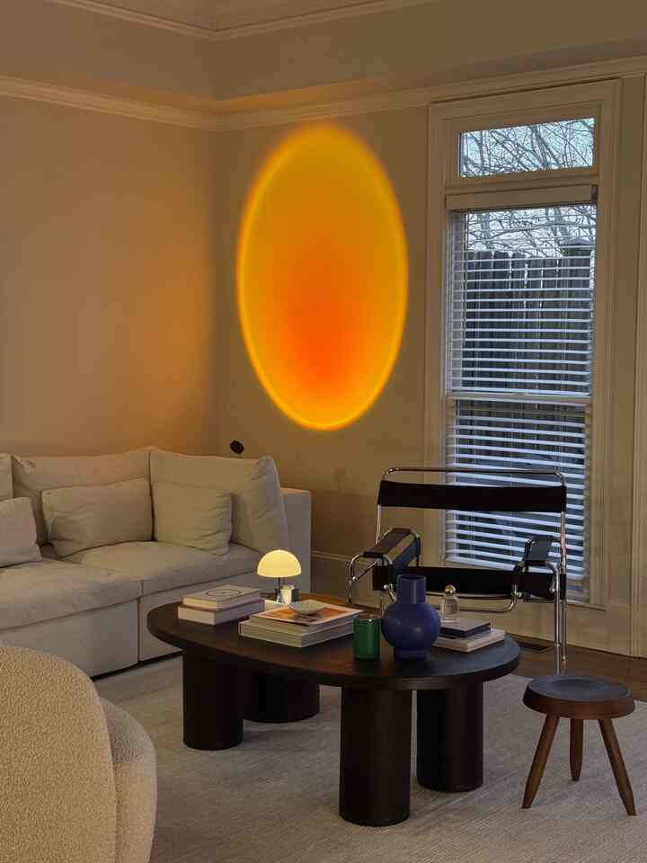 I switched the angle of my sunset lamp projector lately and I’m absolutely in love🌅✨
.
.
.
#OhouseLight #OhouseGather #OhouseGlow #OhouseChange #Lamp #sunsetlamp #portablelamp #livingroominspo #chair #mcm #stool #vase #sofa #coffeetablesetting