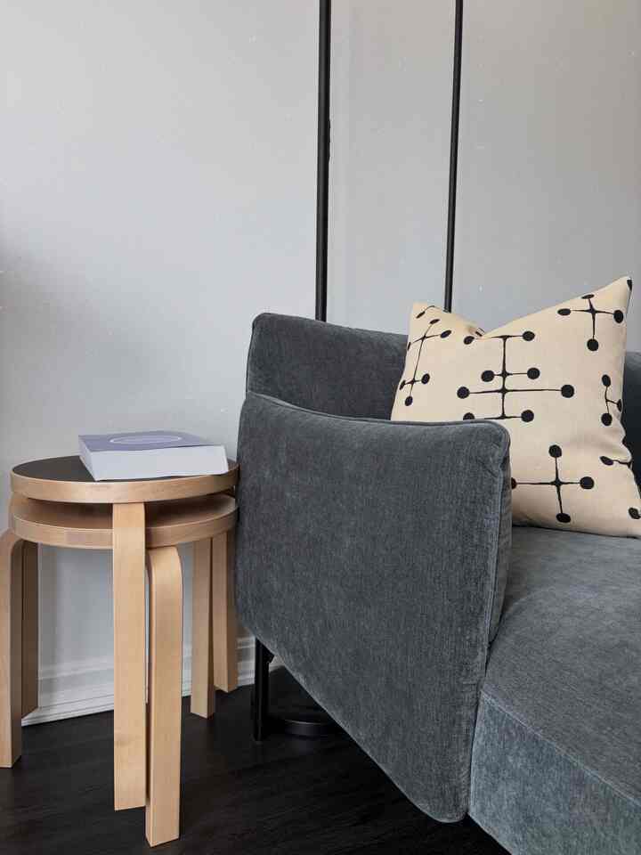Cozy living room with artek #artek