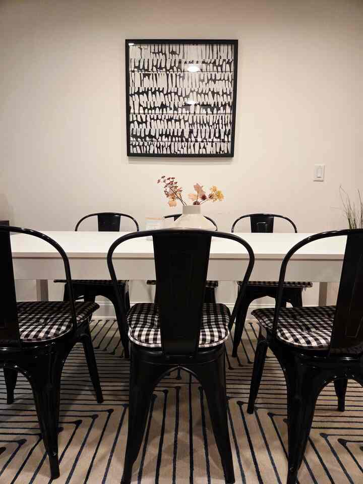 Who said basement has to be boring. 
#basement #ikea #blackandwhite #ruggable