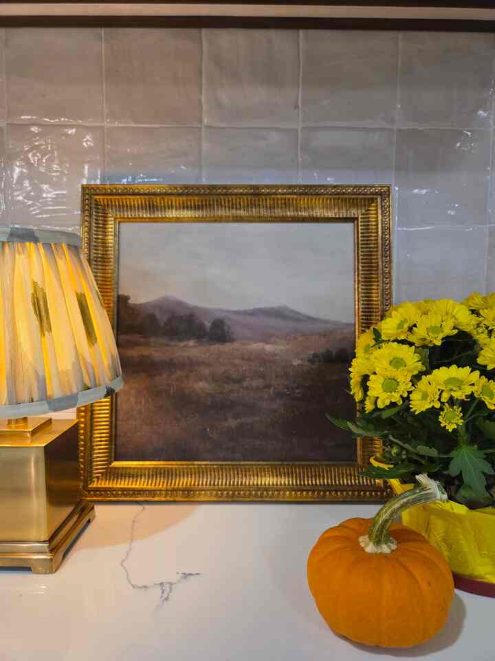 ついに私のキッチンにも「秋」がやってきました。
#pumpkinseason #softlight #falldecor