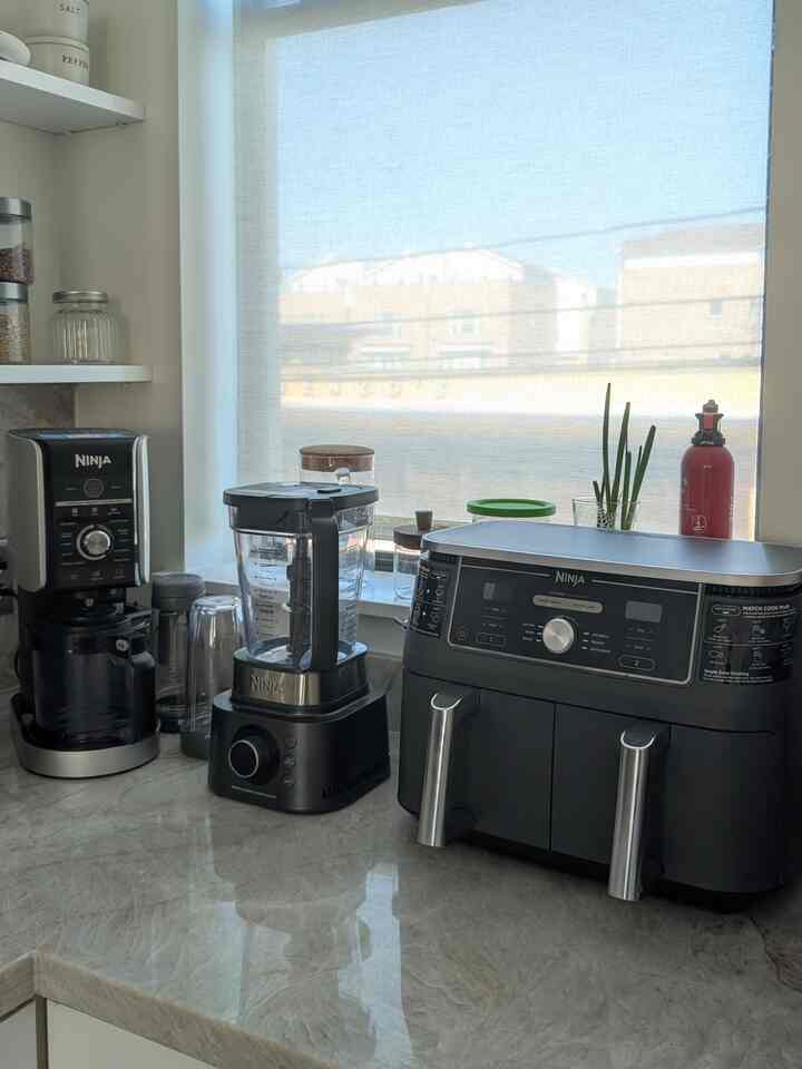 My Ninja appliances are the jack of all trades and the best for a kitchen setup 🌟

#ninja #appliances #kitchen