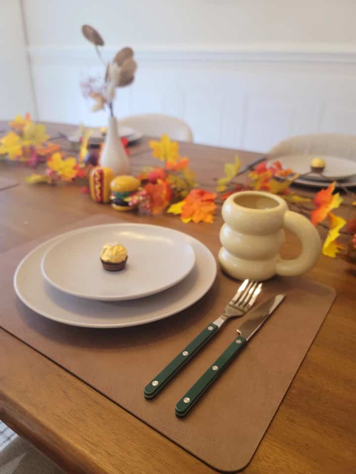 Tagged posts featuring Cowhide Pattern Faux Leather Placemats Set (6 colors) 1