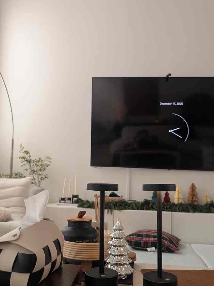 POV: This is your everyday view when you sit back and sip on some hot chocolate this winter ❄️☕

#winter #cozy #livingroom