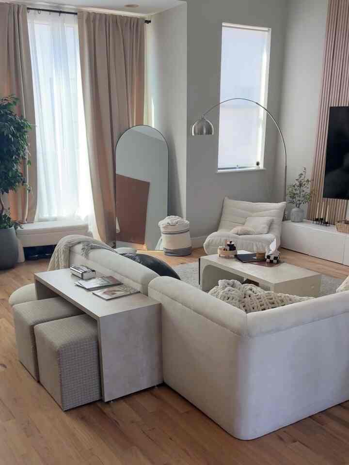 Organic modern feels #modern #japandi #natural #mcm #wood 