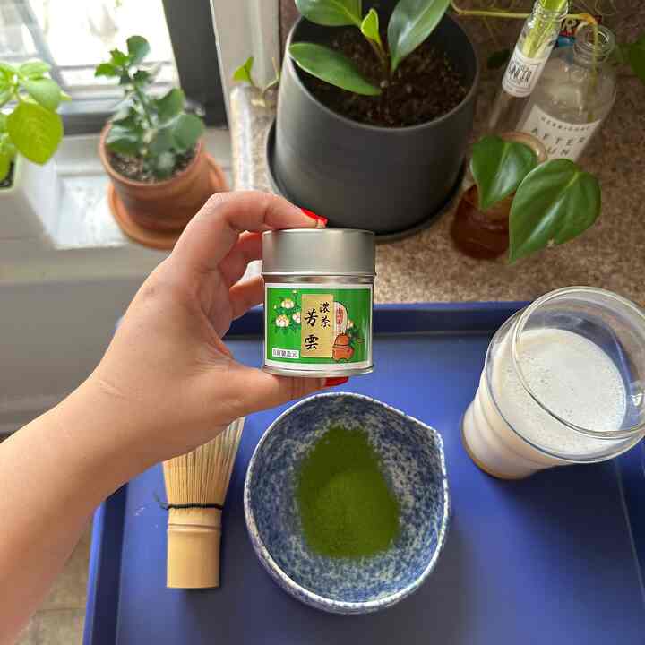 Matcha set up 🍵 
#kitcheninterior #matcha #teatime #homebody #moderneclectic