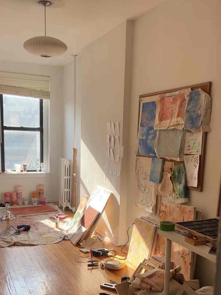 My art studio!! #studioinspo #organizationtips #creativespace