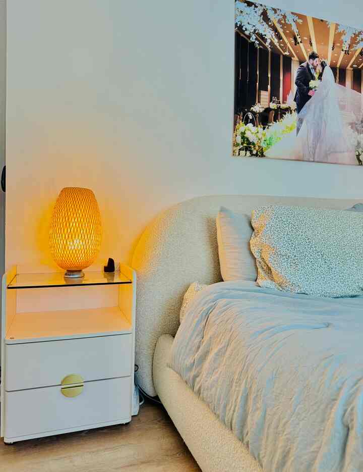 Leafy, light, and under $50—your spring bedroom makeover starts here. 

Fresh sheets, cozy curves, a warm little glow, and the cutest side table… this whole setup is giving soft spring vibes ✨✨✨

#springinterior #spring #springbedding #bedroom #bedroominterior #bedroomdecor #bedroomfurniture #sidetable #bed #bedding #bedframe #ikea #lamp #ikeafurniture #ikealighting #lighting #cozy #cozybedroom #cozyroom #cozyhome #moderninterior #Modern

