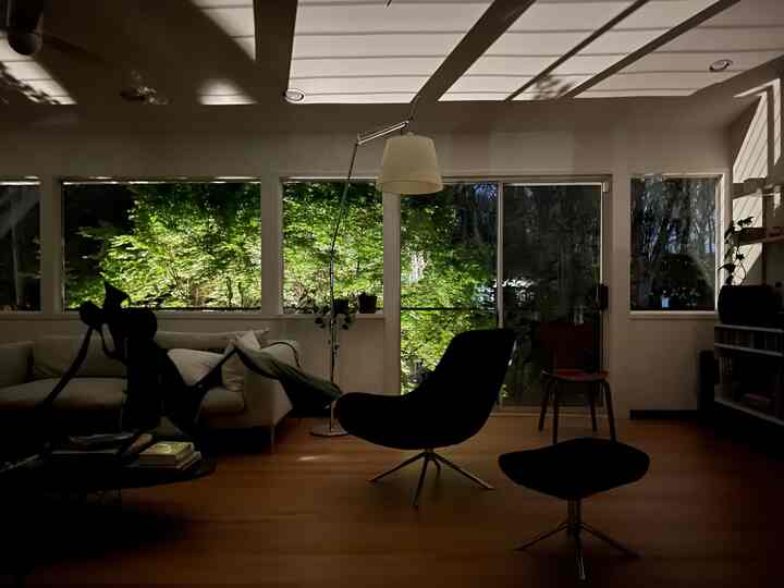 Green Maple Tree #livingroom #lighting #livingroomdecor #livingroominterior #artemide #vitsoe #hermanmiller #designwithinreach