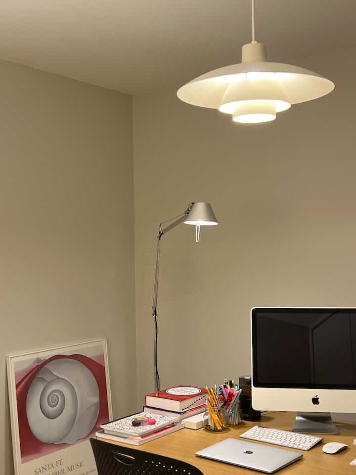 Study room decor #room #roomdecor #stydyroom #roomdecoration #HermanMiller #artemide 