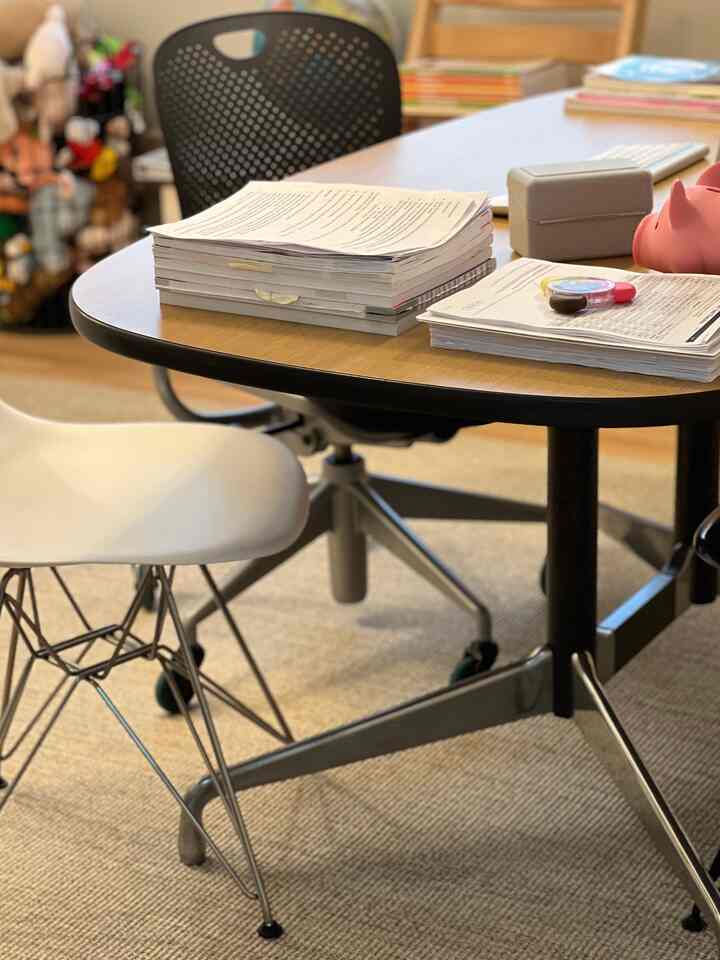 Study room #kidsroom #studyeoom #studydesk #studydesk #desk and #chairs 