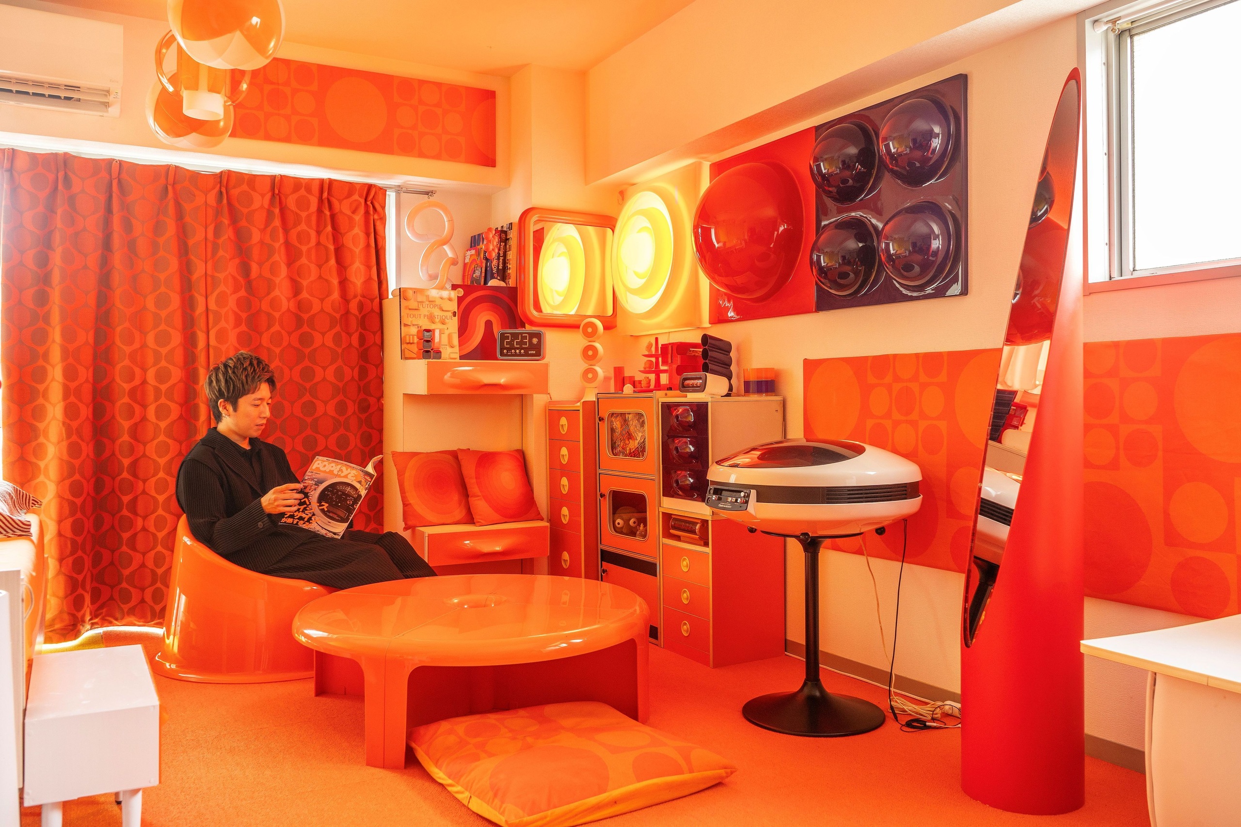 🇯🇵 1R｜スペースエイジを詰め込んだ一人暮らしの空間🪐