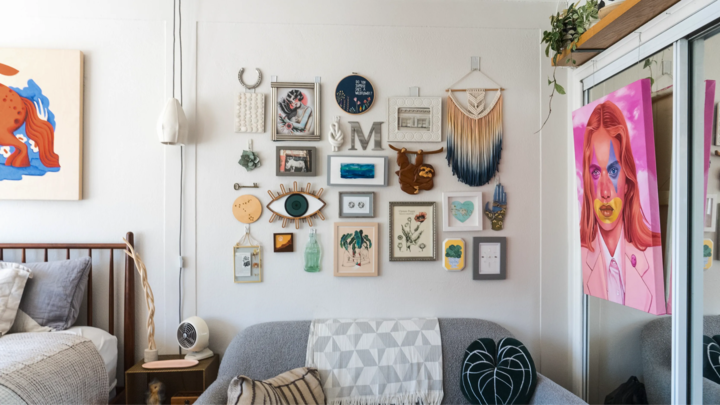 📌 How to decorate your walls at the right height and space in any home