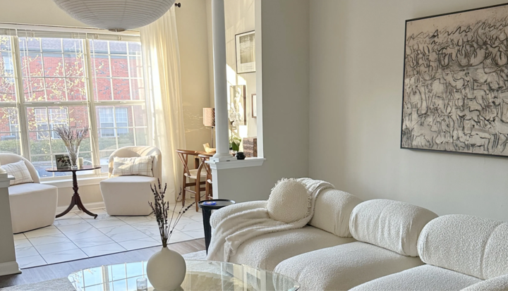 🏠Inside a Contemporary and Minimal 1000 sq ft 1-bedroom apartment