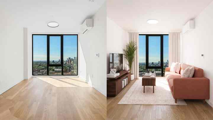 📌Apartment makeover: Modern and French Country 545 sq ft home ($5000 budget)