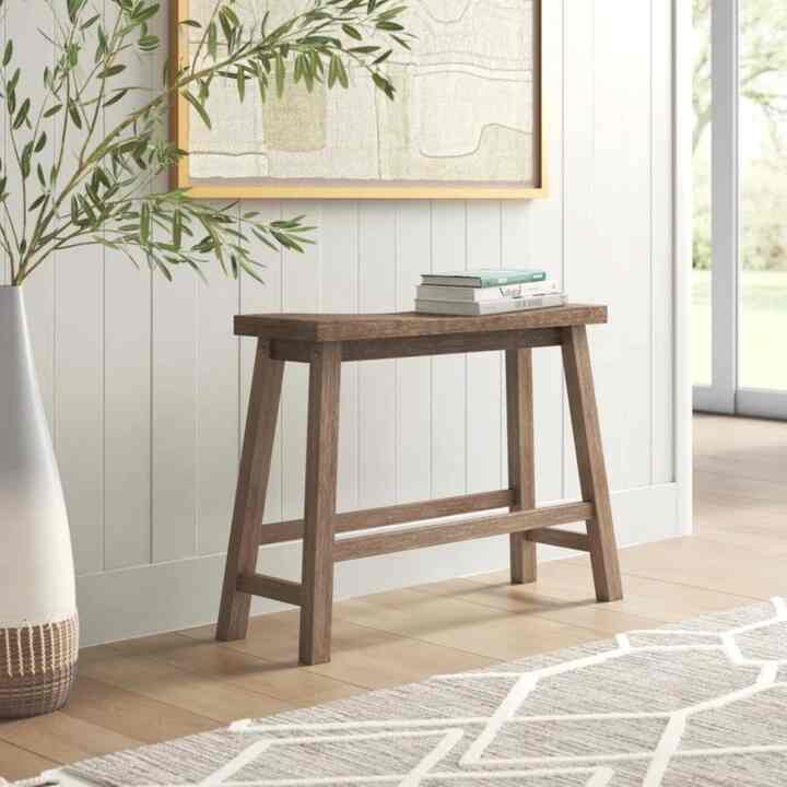 Boraam Sonoma Chestnut Wire-Brush Wood Bench (3 colors)
