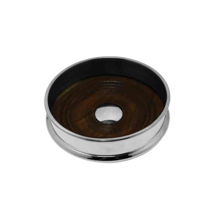 Champagne Bottle Coaster with Wooden Insert