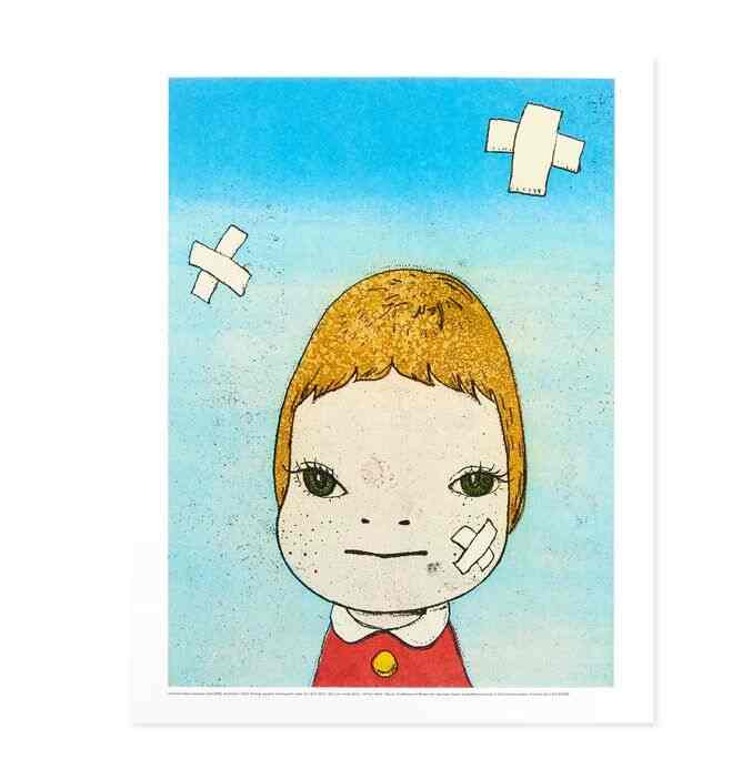 Yoshitomo Nara Green Eyes Poster