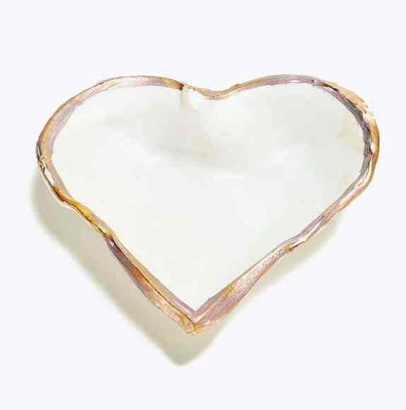 Pure Gold Heart Dish