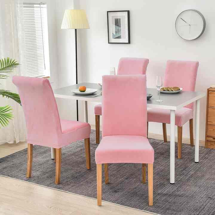 Smiry Velvet Stretch Chair