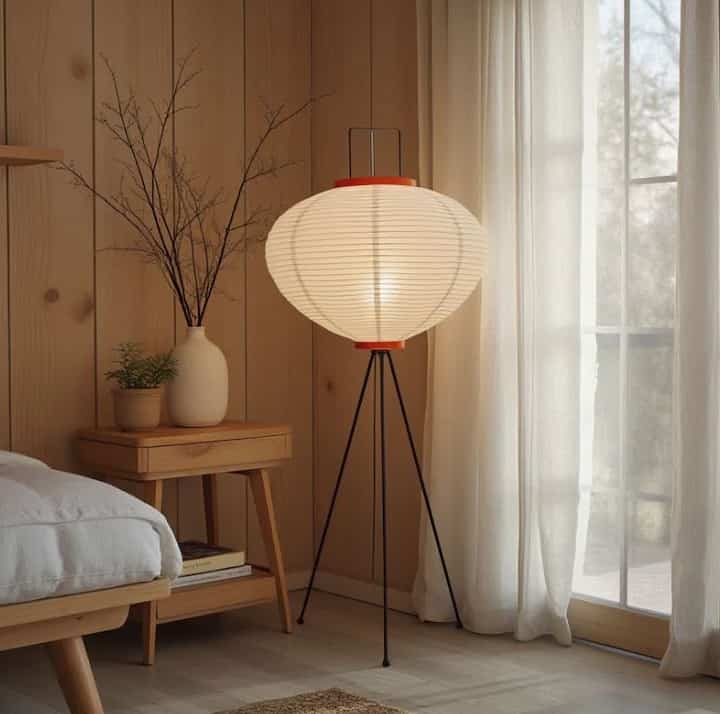NOGY Round Tripod Floor Lamp
