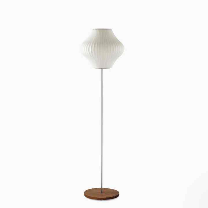 Nelson Pear Lotus Floor Lamp (Multiple options)