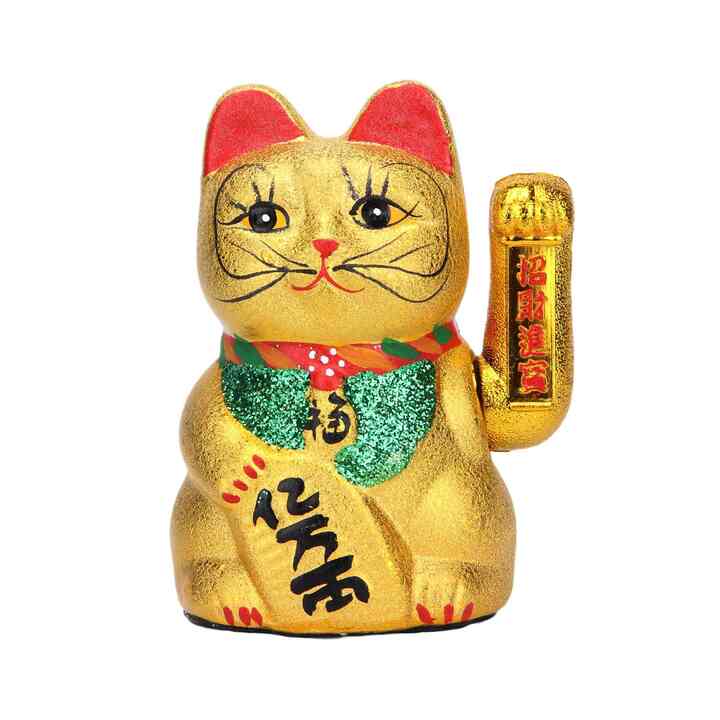 Beckoning Ceramic Maneki Neko