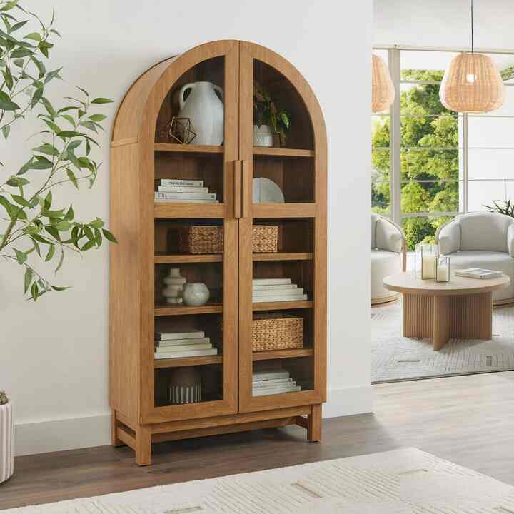 Better Homes & Gardens Juliet Arch Cabinet (3 colors)