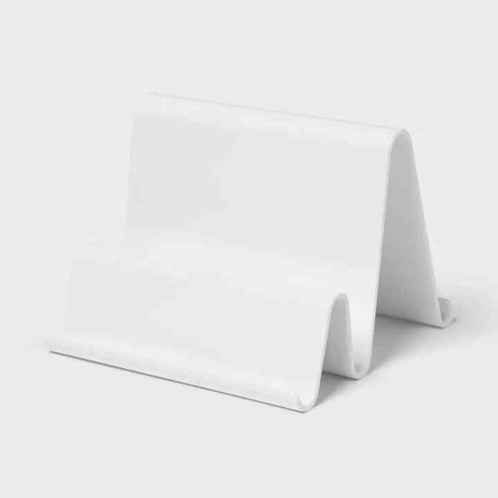 Tablet/Book/Planner Stand White