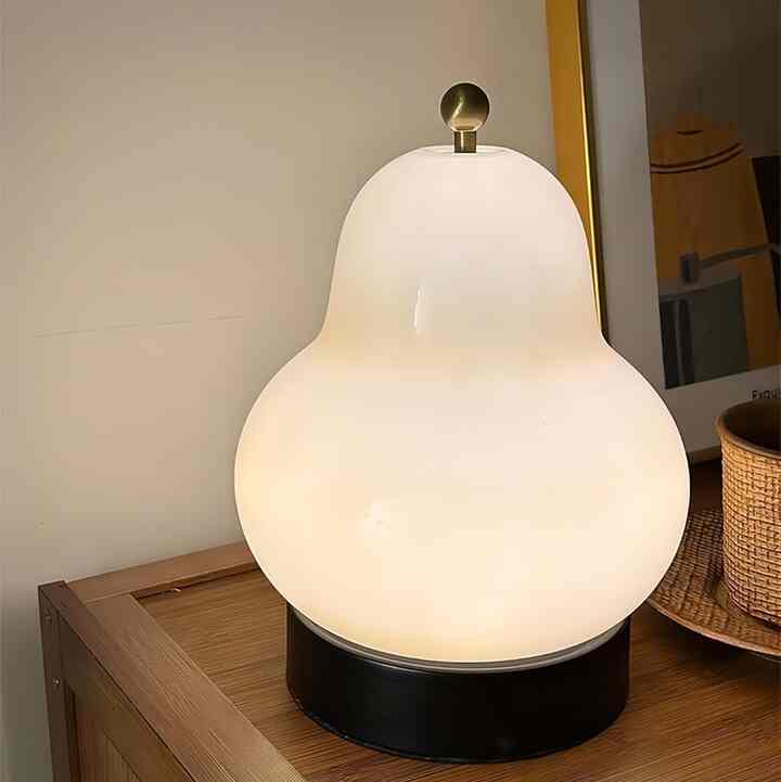 LIGHTLAND French Cream Pear Table Lamp (2 colors)