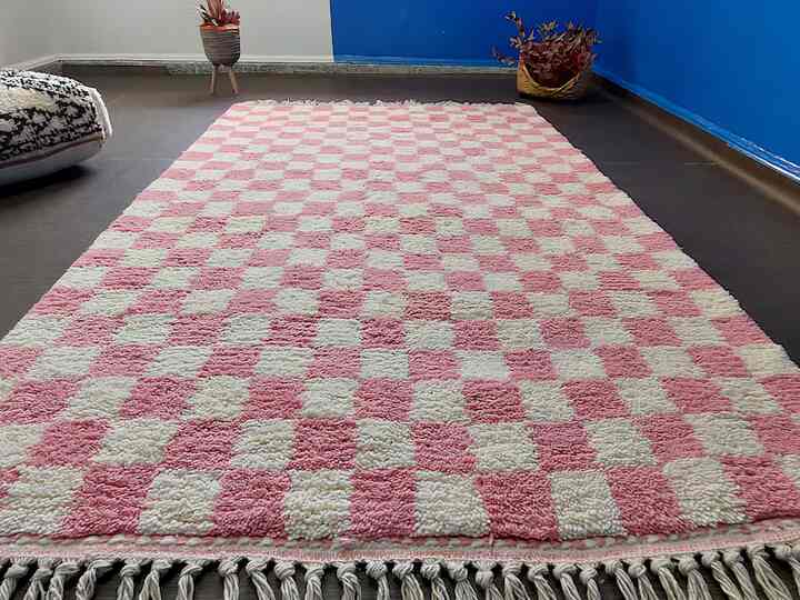 Moroccan Checkered Rug