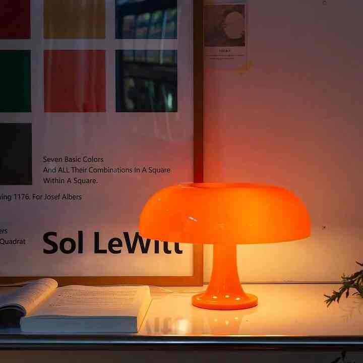 Mushroom Lamp (4 colors)
