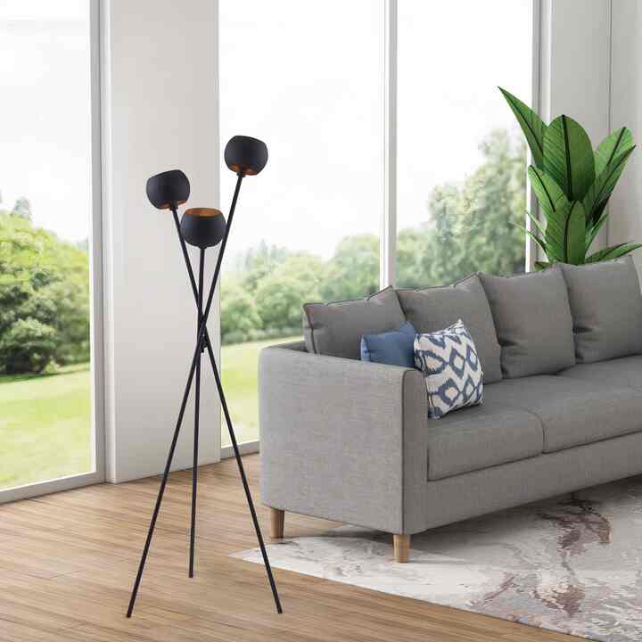 Modern Black Floor Lamp