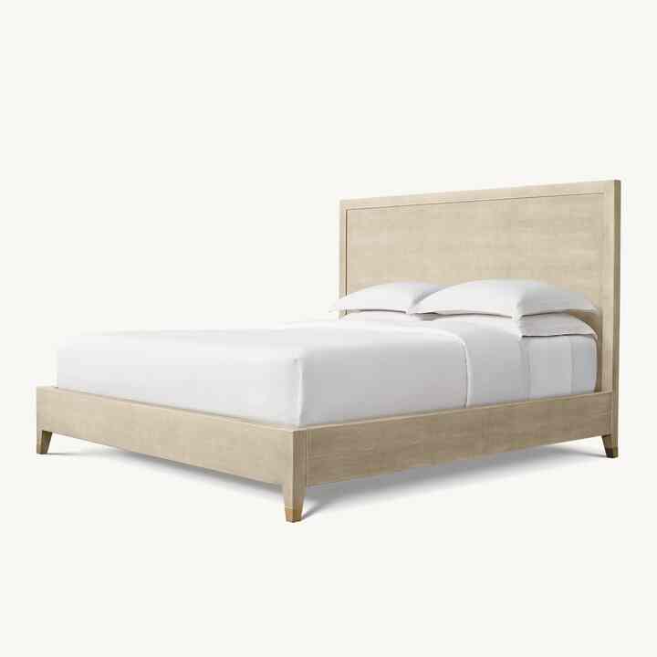 Graydon Shagreen Panel Bed