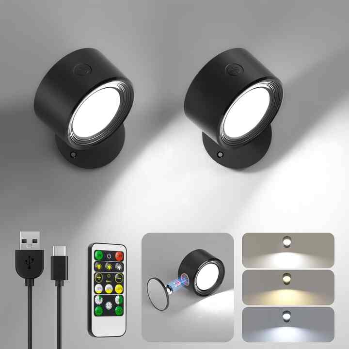 LED Wall Mounted Lights 2 Pcs